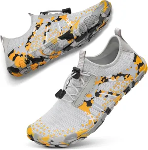 ATHMILE Hiking Barefoot Water Shoes for Women Men Beach Swim Aqua Pool River Quick Dry Athletic Wide Toe Outdoor Sport Kayaking Boating Rock Climbing Yoga Lake