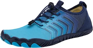Barefoot Water Shoes for Men Women Mens Non Slip Quick-Dry Water Hiking Shoes Wading Diving Sand Volleyball Shoe Rock Climbing Shoe Comfy Thick Sole Indoor Fitness Footwear