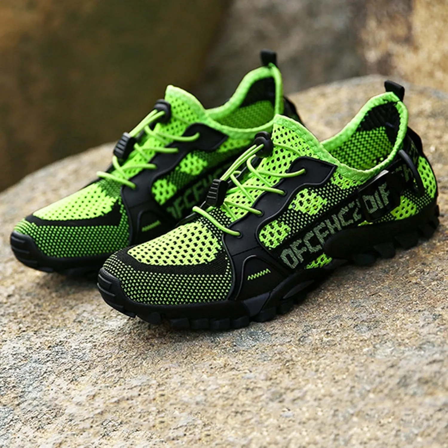 Durable Water Shoes for Women Men Quick Drying, Sports Hiking Barefoot Aqua Water Shoes, Outdoor Climbing Sneakers Kayaking Boating Surfing Walking