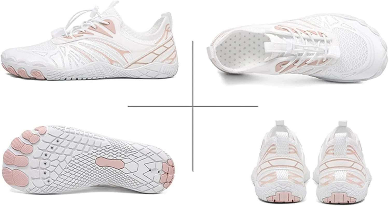 Lightweight Water Shoes for Women Men Quick Drying with Drainage, Minimalist Comfortable Hiking Barefoot Water Shoes, Outdoor Swim Fishing Sneakers