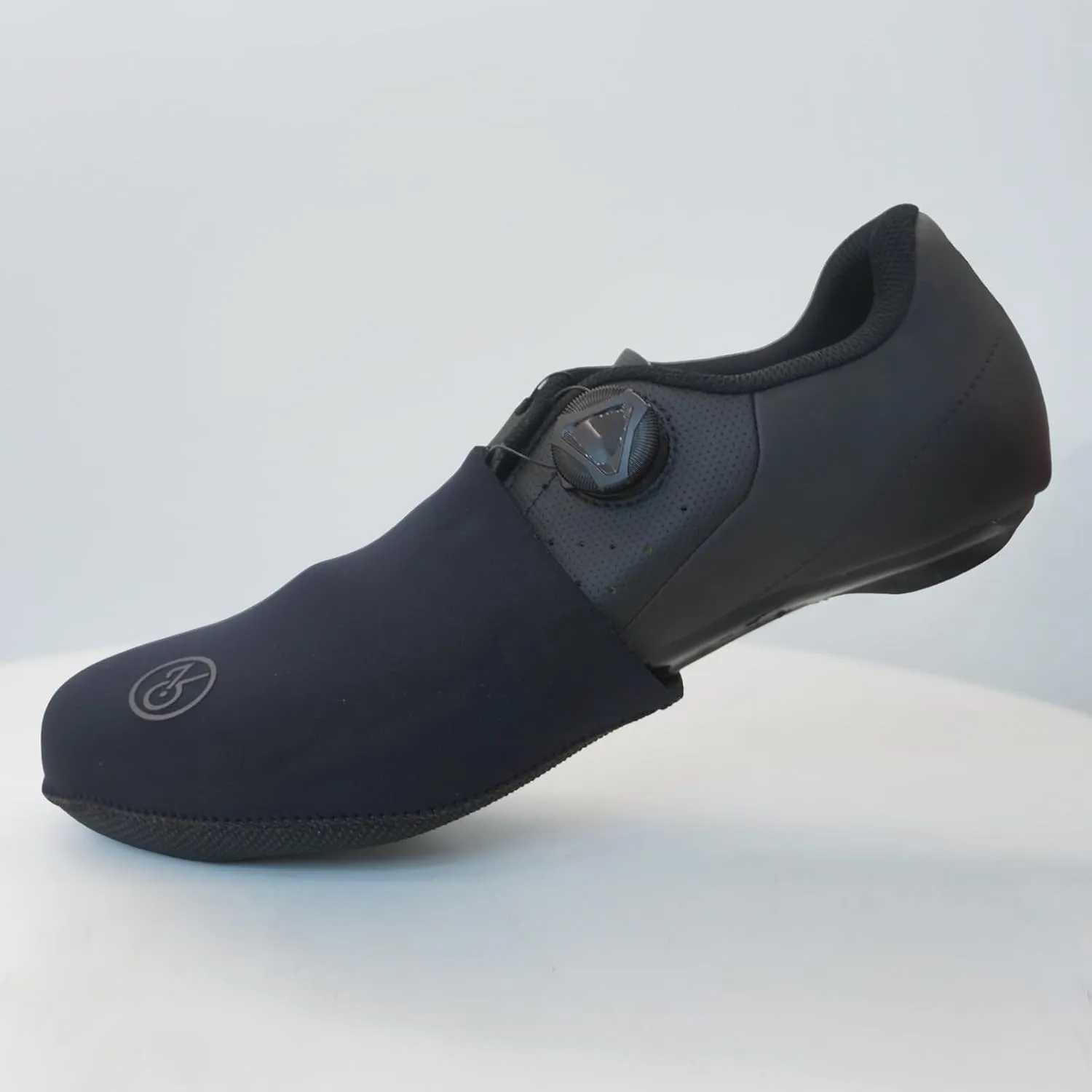 YKYWBIKE Cycling Shoe Covers Thermal Shoe Toe Covers Winter Cycling Overshoes Protectors Windproof Half Shoecover for Men Women Bike Shoe Covers for Mountain Road Bike